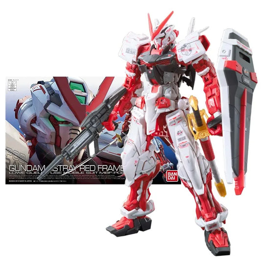 Gundam Model Kit Anime Figures RG 1/144 Astray Red Mobile Suit Gunpla